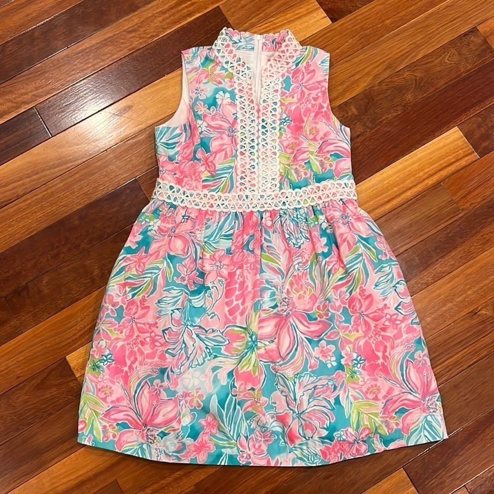 🌸 Lilly Pulitzer Mini Franco Dress Size 14